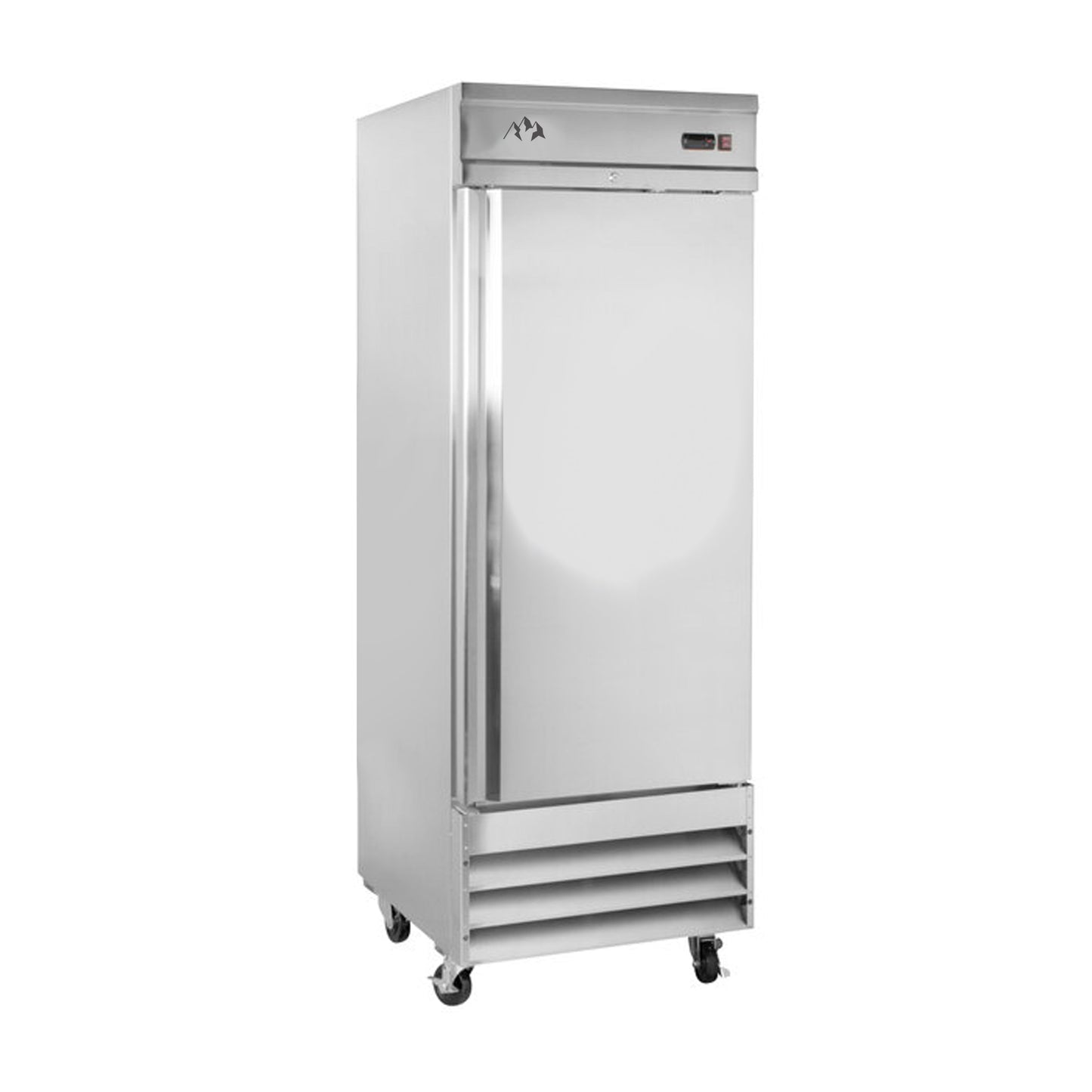 Chef AAA - SS-1R-HC, Commercial 29" Reach-In Refrigerator 1 Solid Door Stainless Steel 23 cu.ft - SS-1R-HC