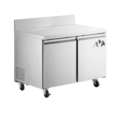 Chef AAA Commercial 48" Undercounter Freezer with Splash Guard 12 cu.ft. - SS-UCSG-48F-HC