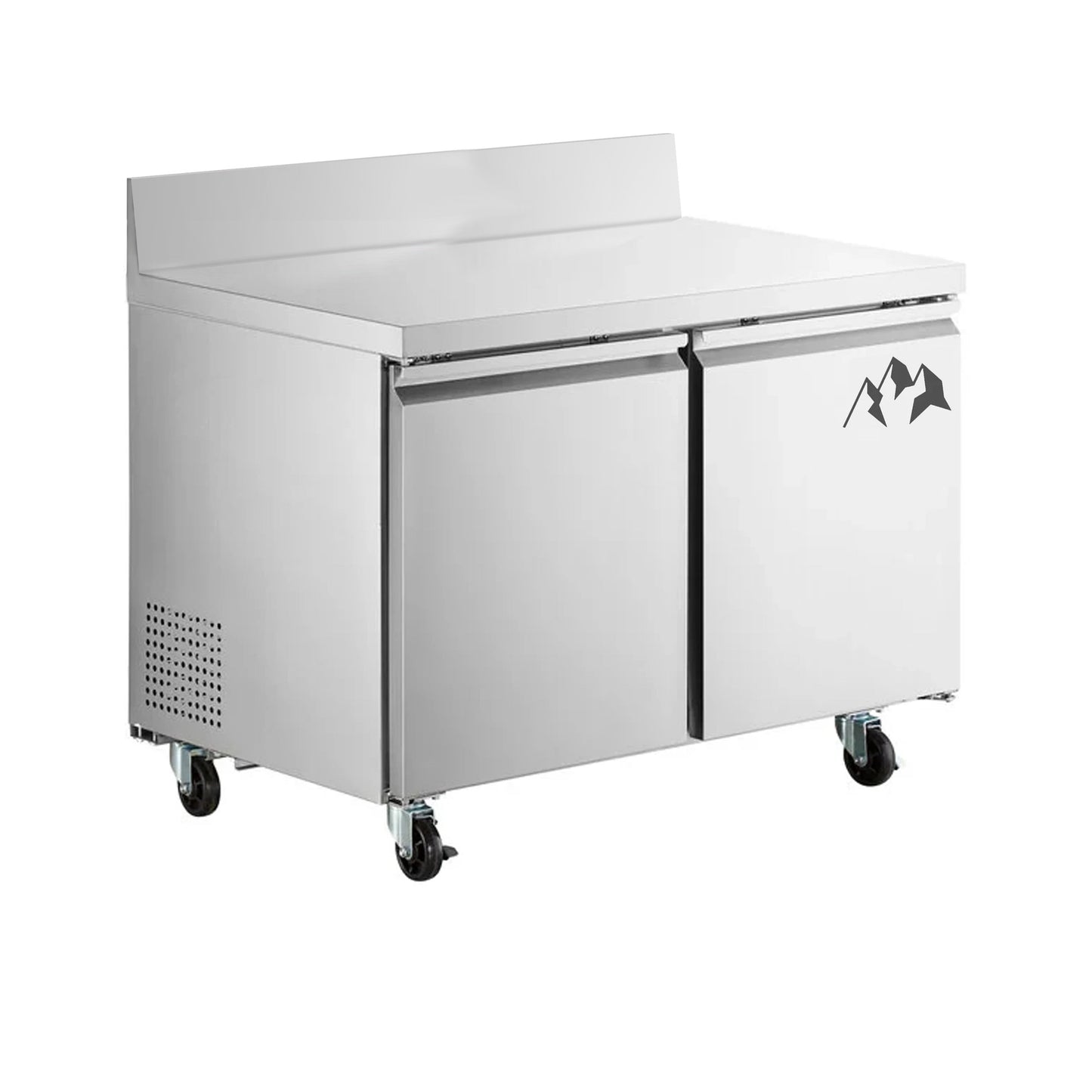 Chef AAA Commercial 48" Undercounter Freezer with Splash Guard 12 cu.ft. - SS-UCSG-48F-HC