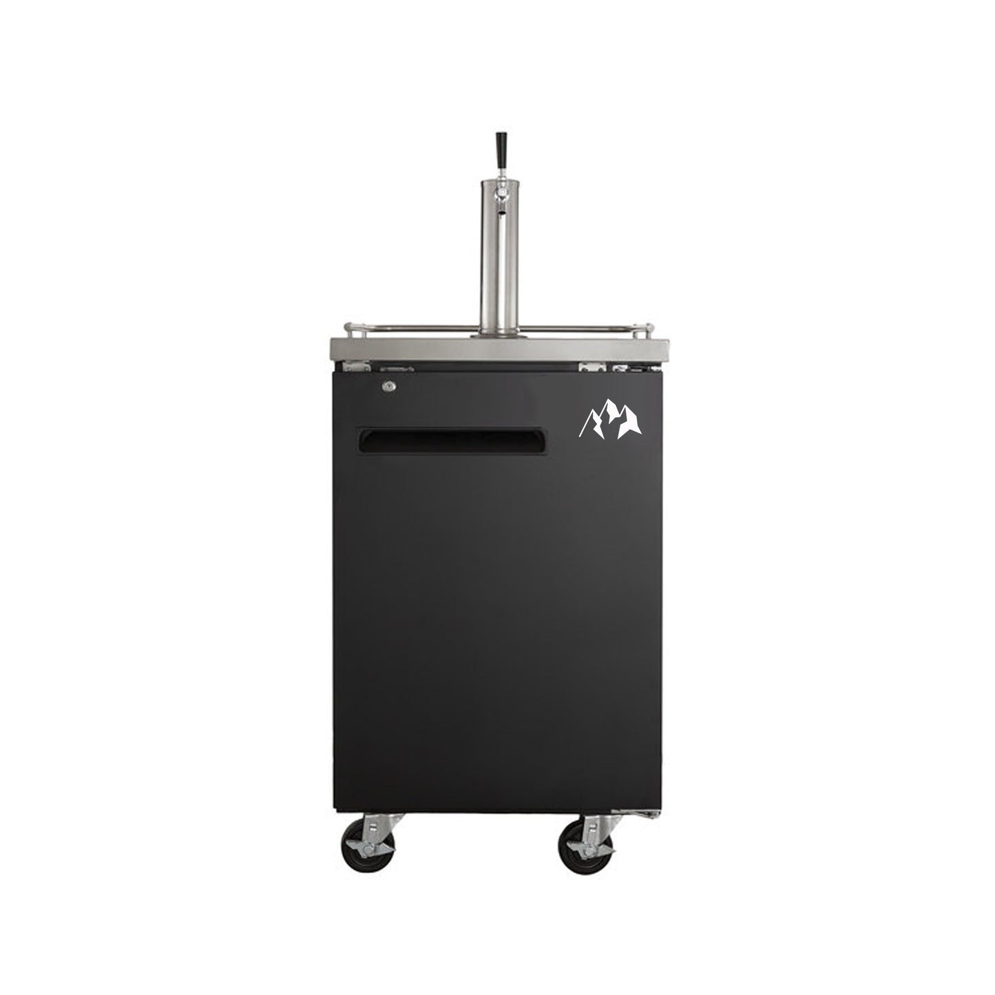 Chef AAA - UDD-1-HC, Commercial 24" Single Tap Kegerator Beer Dispenser (1) 1/2 Keg Capacity 6.5 cu.ft. - UDD-1-HC