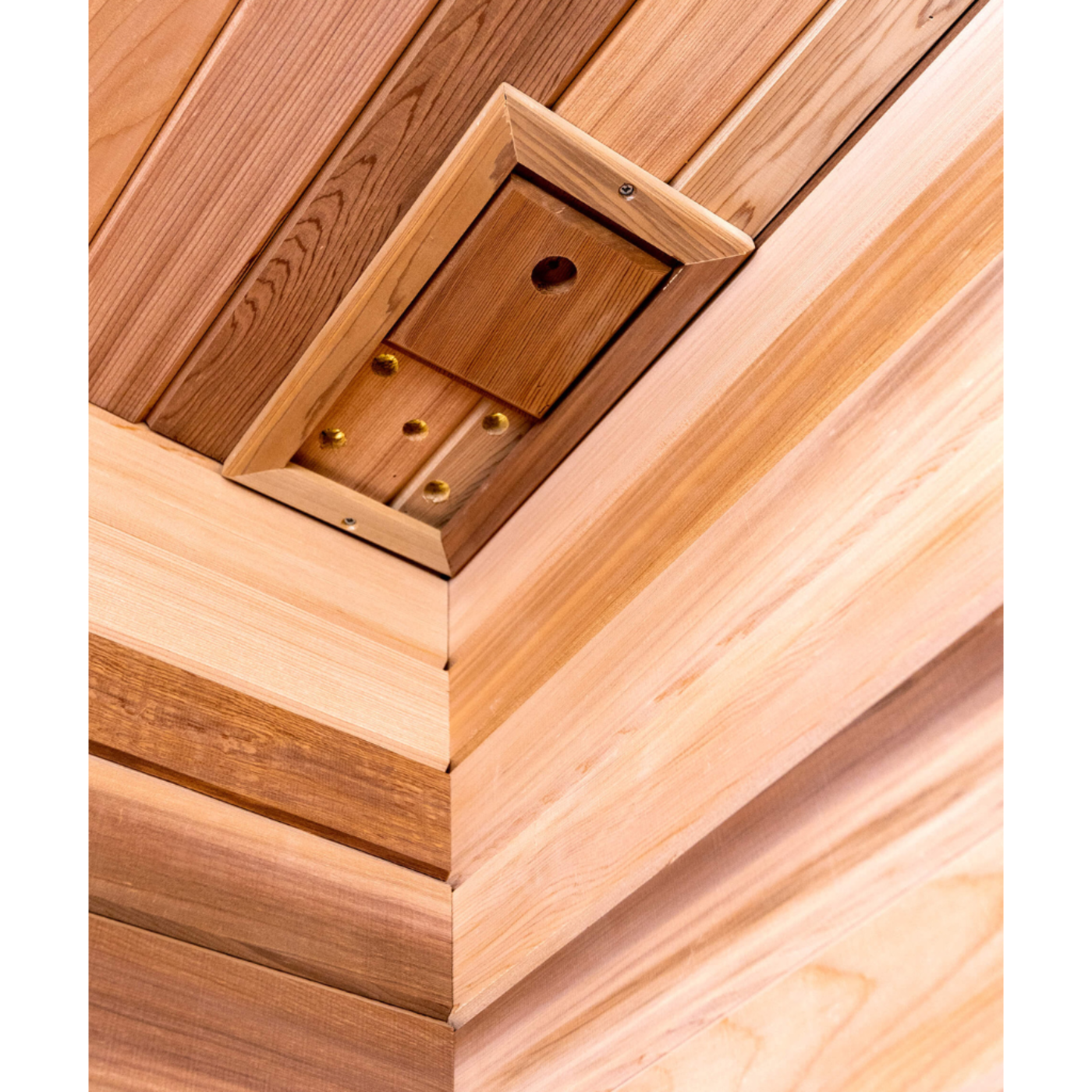 Saunacore Classic Style Full Glass Front Traditional Indoor Saunas - C4x4