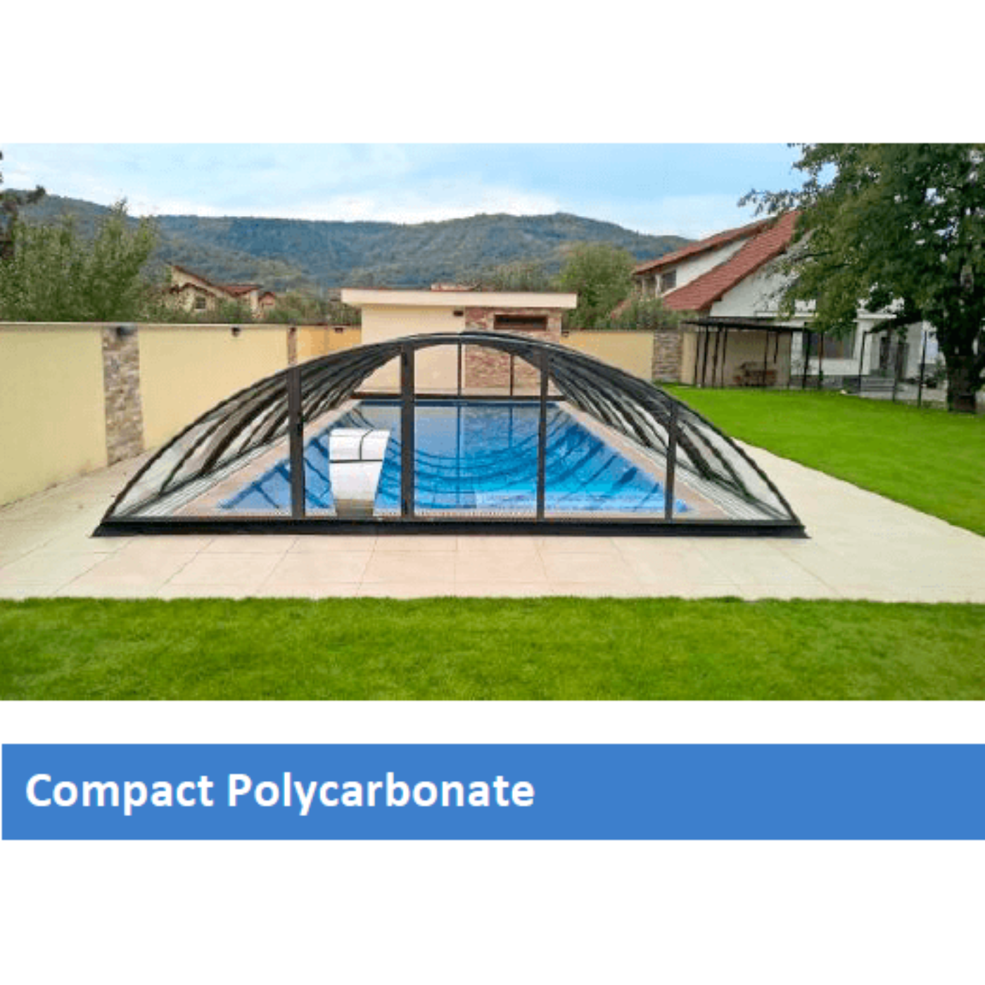 Pool & Spa Enclosures Universe Retractable Pool Enclosure PS-Universe