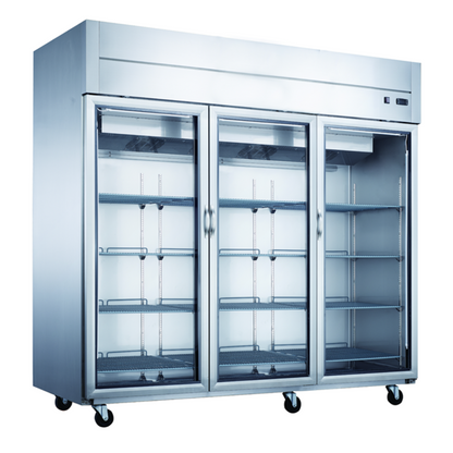 Chef AAA 83" 3 Door Commercial Reach-in Refrigerator 64.8cu.ft. - T83AR-GS3