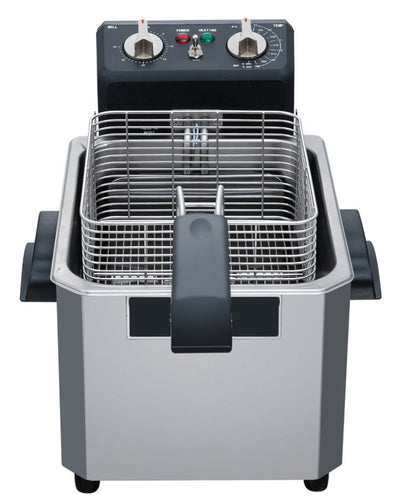 Chef AAA 15lb One Basket Electric Countertop Deep Fryer - TCF15E