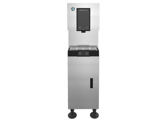 Hoshizaki  | 17" Wide Air-Cooled Mini Cubelet Ice & Water Dispenser w/ Built-In Storage Bin - DCM-271BAH