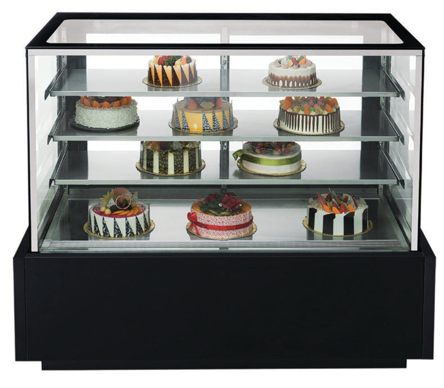 Chef AAA - TDM36R, 36" Straight Glass Bakery Case - TDM36R