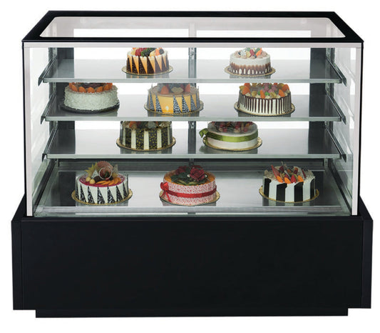 Chef AAA 72" Straight Glass Bakery Case - TDM72R
