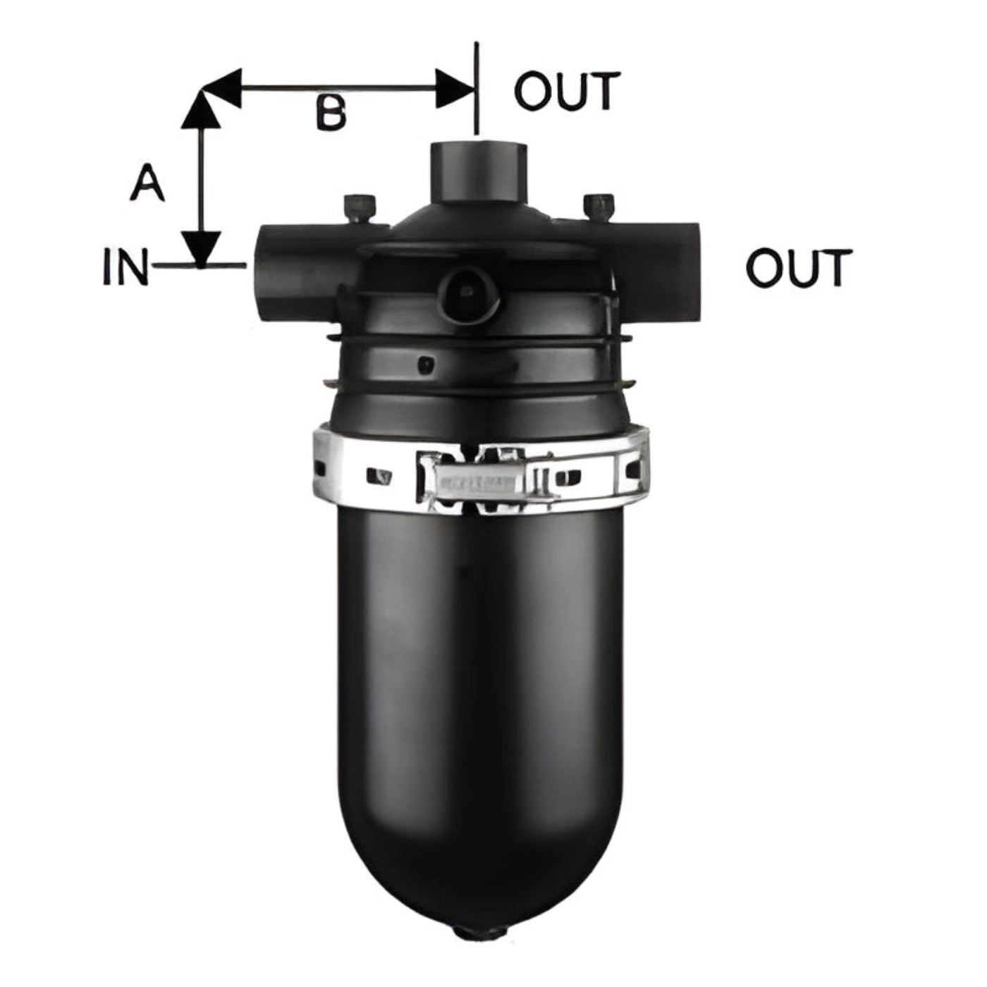 Netafim- NETAFIM 2 in. MPT X MPT 120 MESH 132GPM MAX - DF200-120