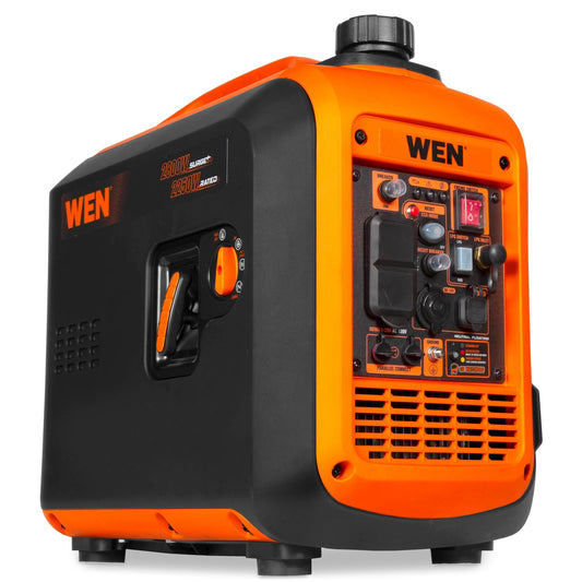WEN DF280iX 2800-Watt Dual Fuel Inverter Generator, Quiet, Portable, and Lightweight with Fuel Shut Off and CO Watchdog - DF280iX