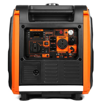 WEN DF452iX Super Quiet 4500-Watt Remote Electric Start Dual Fuel RV-Ready Portable Inverter Generator with Fuel Shut-Off and CO Watchdog - DF452iX