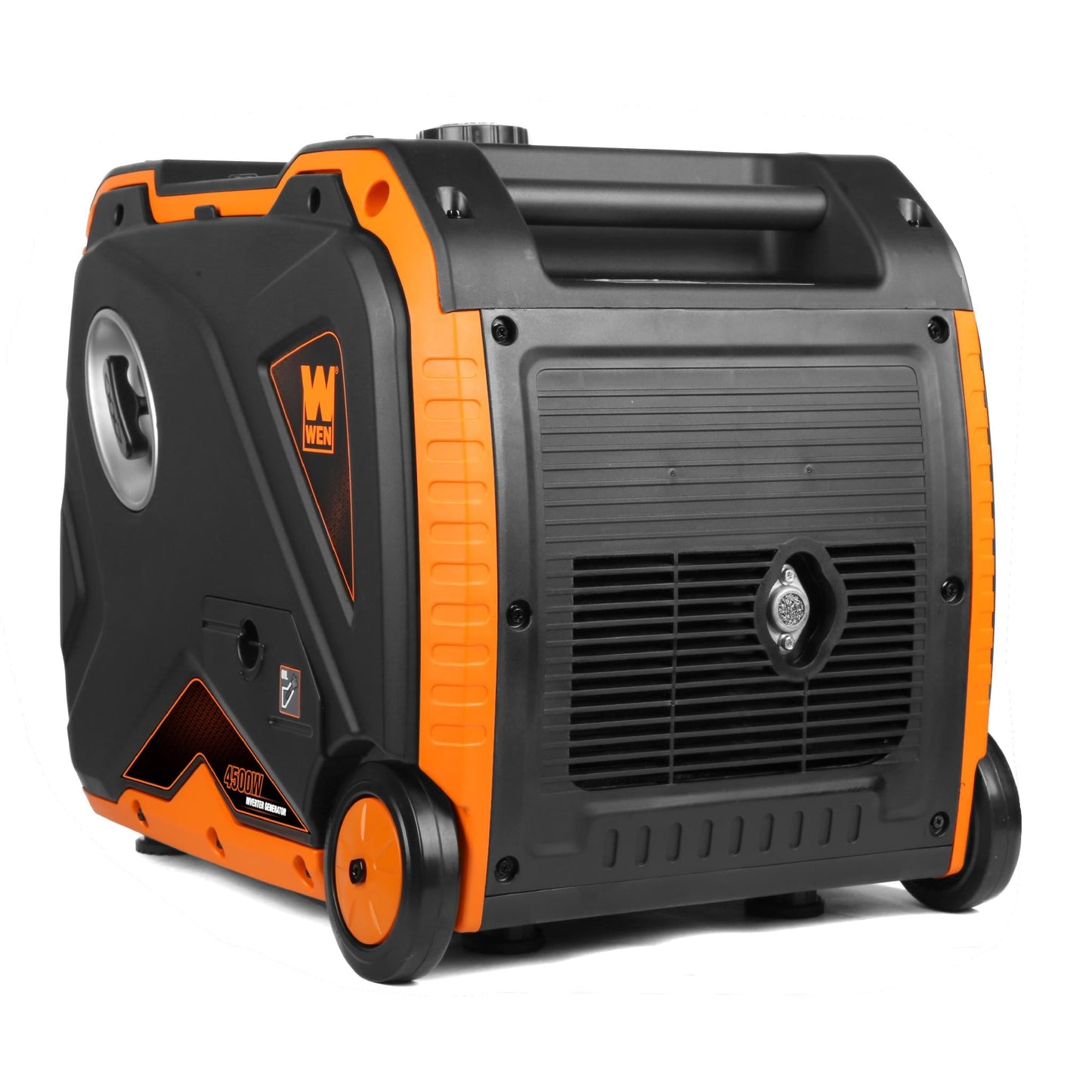 WEN DF452iX Super Quiet 4500-Watt Remote Electric Start Dual Fuel RV-Ready Portable Inverter Generator with Fuel Shut-Off and CO Watchdog - DF452iX