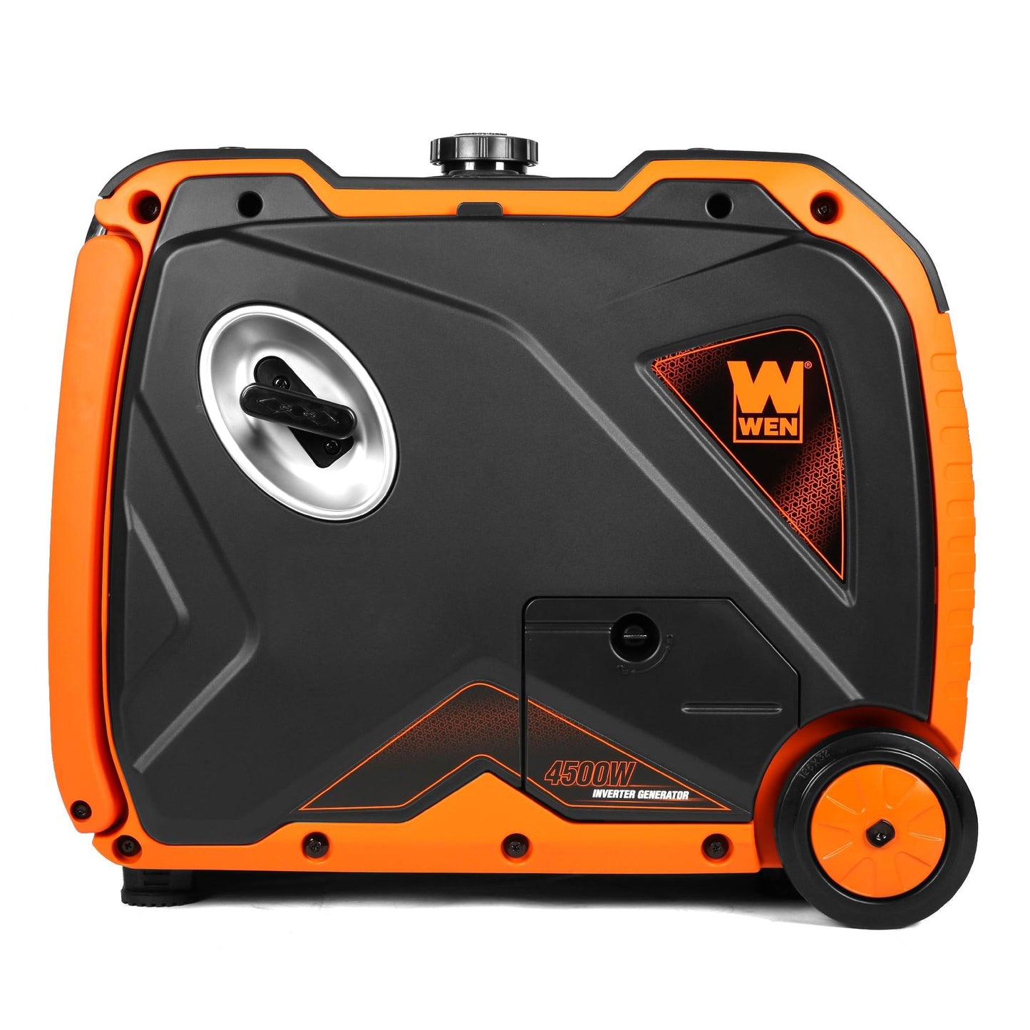 WEN DF452iX Super Quiet 4500-Watt Remote Electric Start Dual Fuel RV-Ready Portable Inverter Generator with Fuel Shut-Off and CO Watchdog - DF452iX