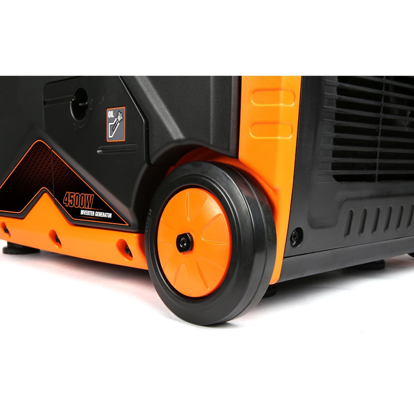 WEN DF452iX Super Quiet 4500-Watt Remote Electric Start Dual Fuel RV-Ready Portable Inverter Generator with Fuel Shut-Off and CO Watchdog - DF452iX