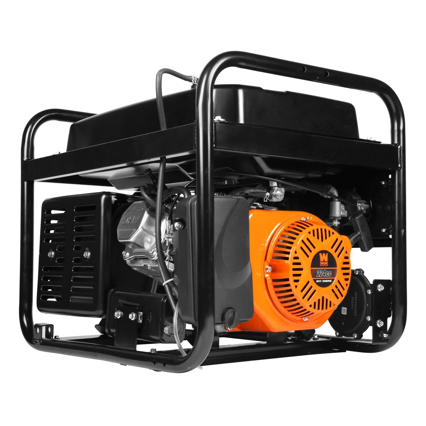 WEN DF472X 4,750-Watt 120V/240V Dual Fuel Portable Generator with CO Watchdog - DF472X