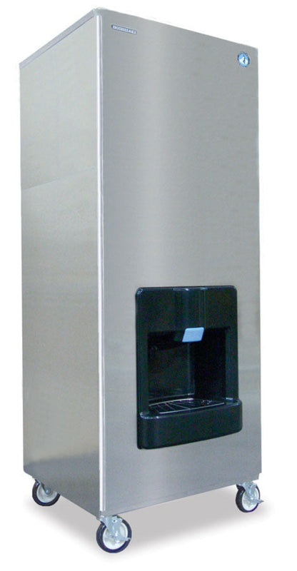 Hoshizaki  | 30" Wide Water-Cooled Crescent Cuber Ice Maker w/ Built-In Storage Bin - DKM-500BWJ