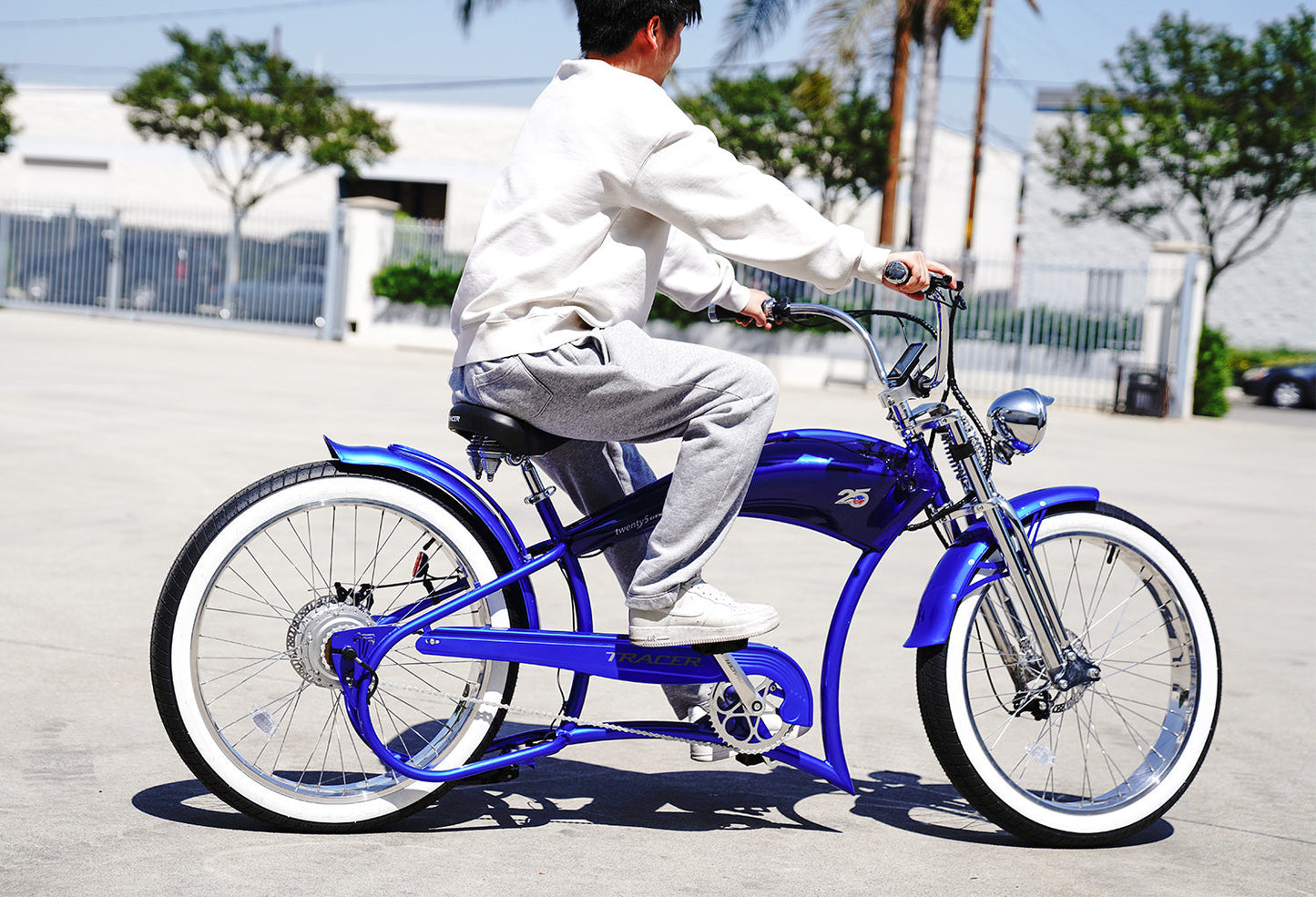 Tracer 500W Twenty5 GT Chopper Cruiser Electric Bike