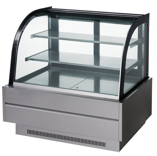 Chef AAA - CV-90, Commercial 36" Display Case Refrigerator Showcase (3 Feet) Pastry Bakery - CV-90
