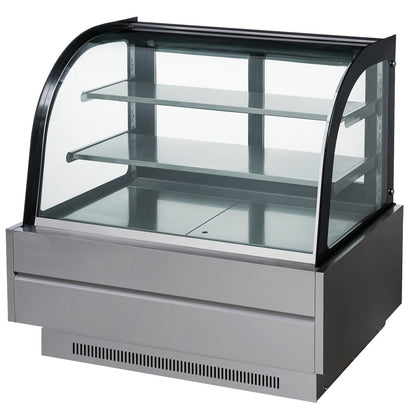 Chef AAA - CV-90, Commercial 36" Display Case Refrigerator Showcase (3 Feet) Pastry Bakery - CV-90