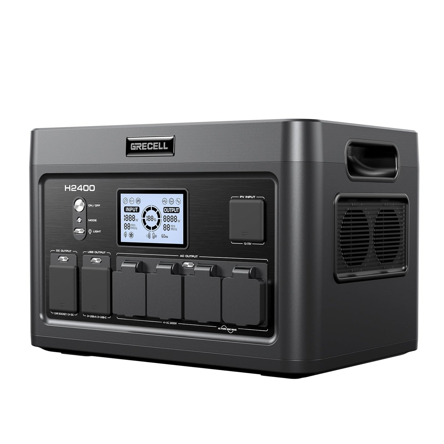 GRECELL Portable Power Station 2200W -  DYCNX0017AGE-US
