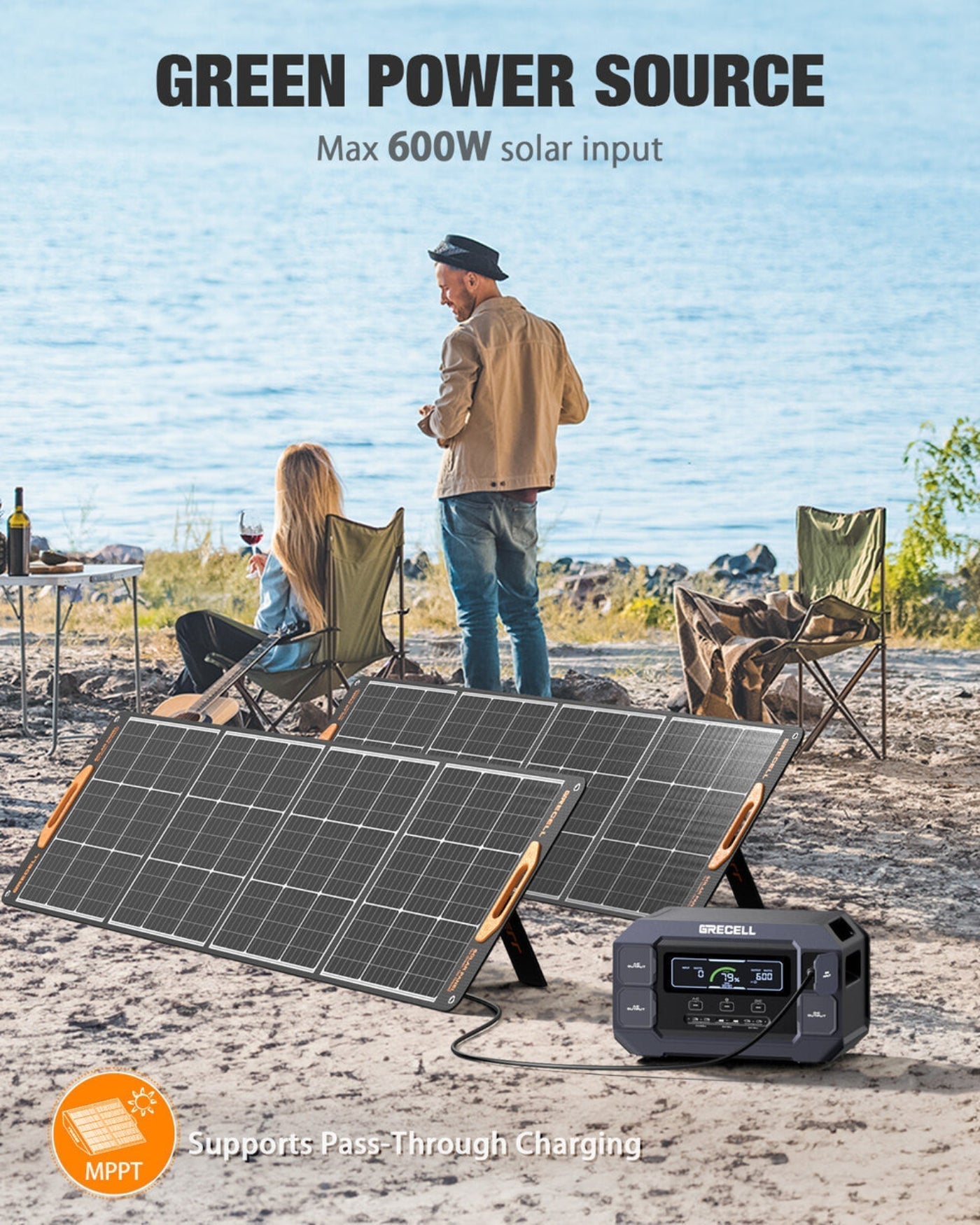 GRECELL Portable Power Station 2200W -  DYCNX0017AGE-US