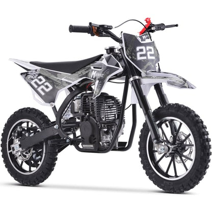 MotoTec Demon 40cc 4-Stroke Kids Gas Dirt Bike Blue, White or Green - NEW PRODUCT
