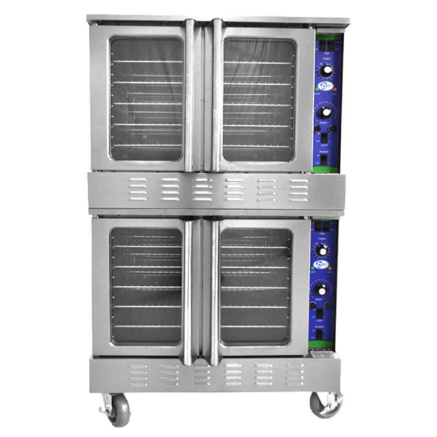 Chef AAA - KF-DDCOE-208, Commercial Double Deck Convection Oven Electric 208V -KF-DDCOE-208