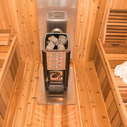 Dundalk Leisure Knotty Cedar Outdoor Luna Sauna - 862LUE