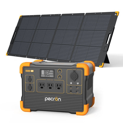PECRON E600LFP Portable Power Station 1200W 614Wh LiFePo4 - E600LFP