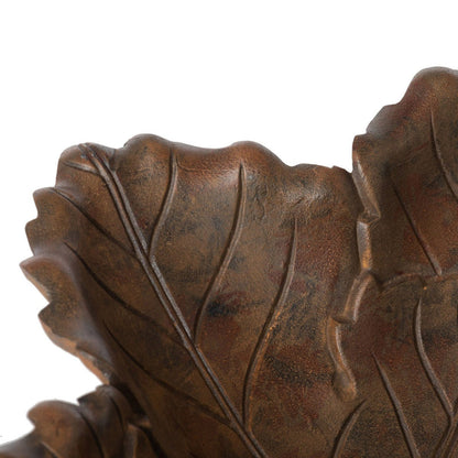 Park Hill Collection Cast Manor Aluminum Grape Leaf Serving Bowl -  EAW20529