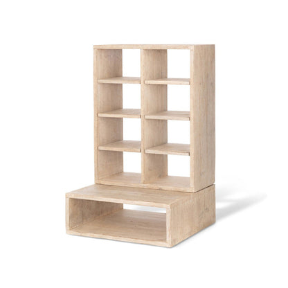 Park Hill Collection Home Fragrance Whitewash Countertop Candle Cabinet -  EFC20143
