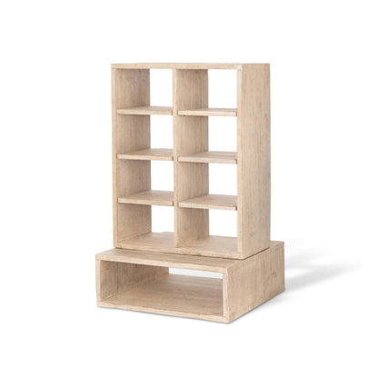 Park Hill Collection Home Fragrance Whitewash Countertop Candle Cabinet -  EFC20143