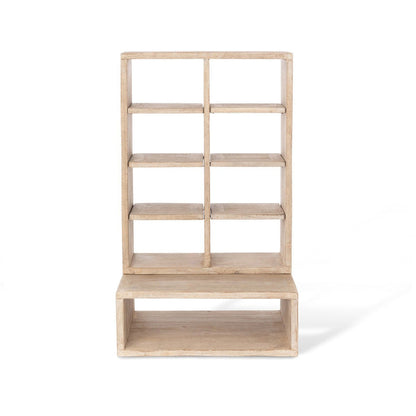 Park Hill Collection Home Fragrance Whitewash Countertop Candle Cabinet -  EFC20143
