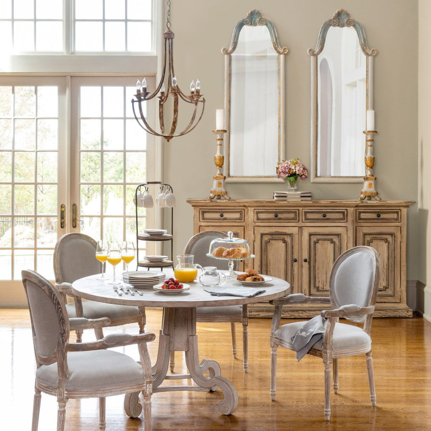 Park Hill Collection Country French Cedric Wood Console -  EFC20144