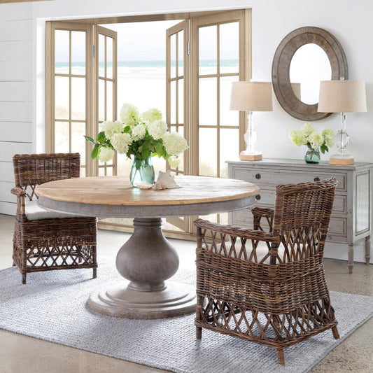 Park Hill Collection Coastal Cottage Vintage Foyer Table -  EFT81939