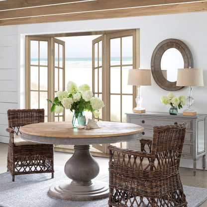 Park Hill Collection Coastal Cottage Vintage Foyer Table -  EFT81939