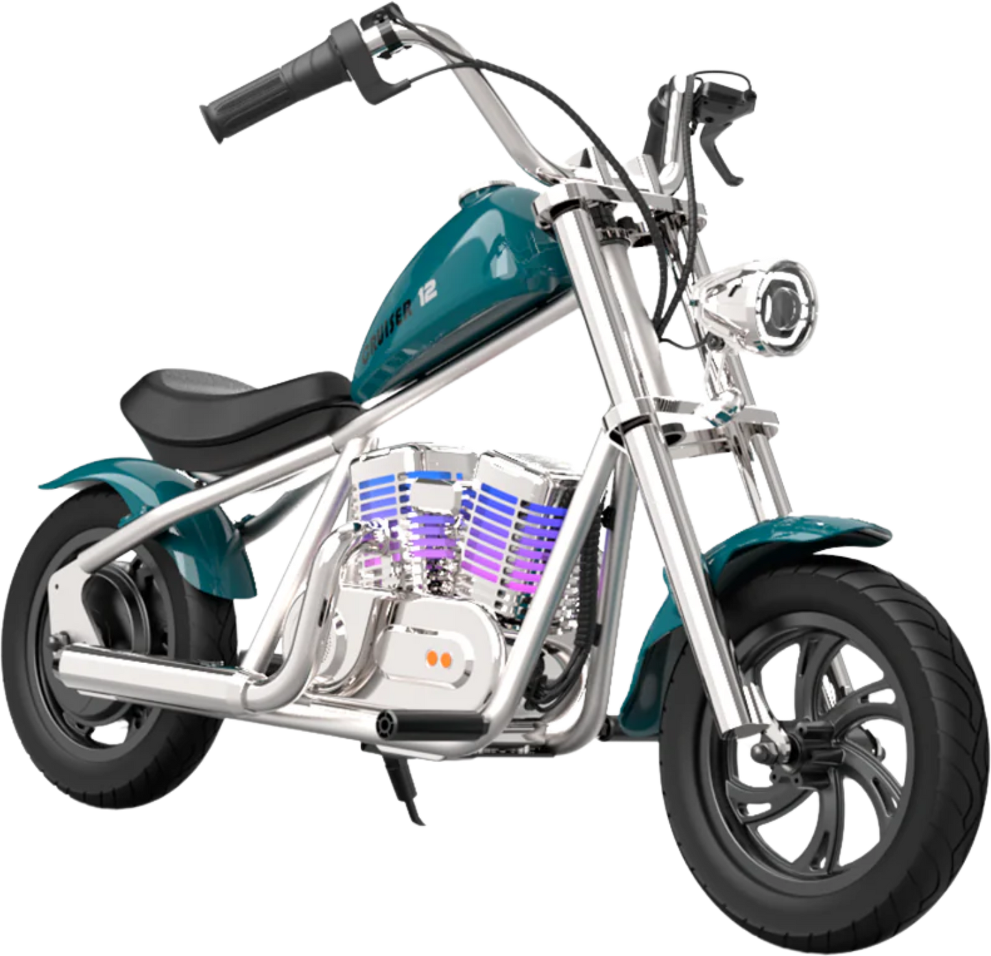 Hyper Gogo Cruiser 12+ Electric Kids Motorcycle, App Control, Bluetooth, 160W, 10 MPH - EL-MB03C-ORANGE