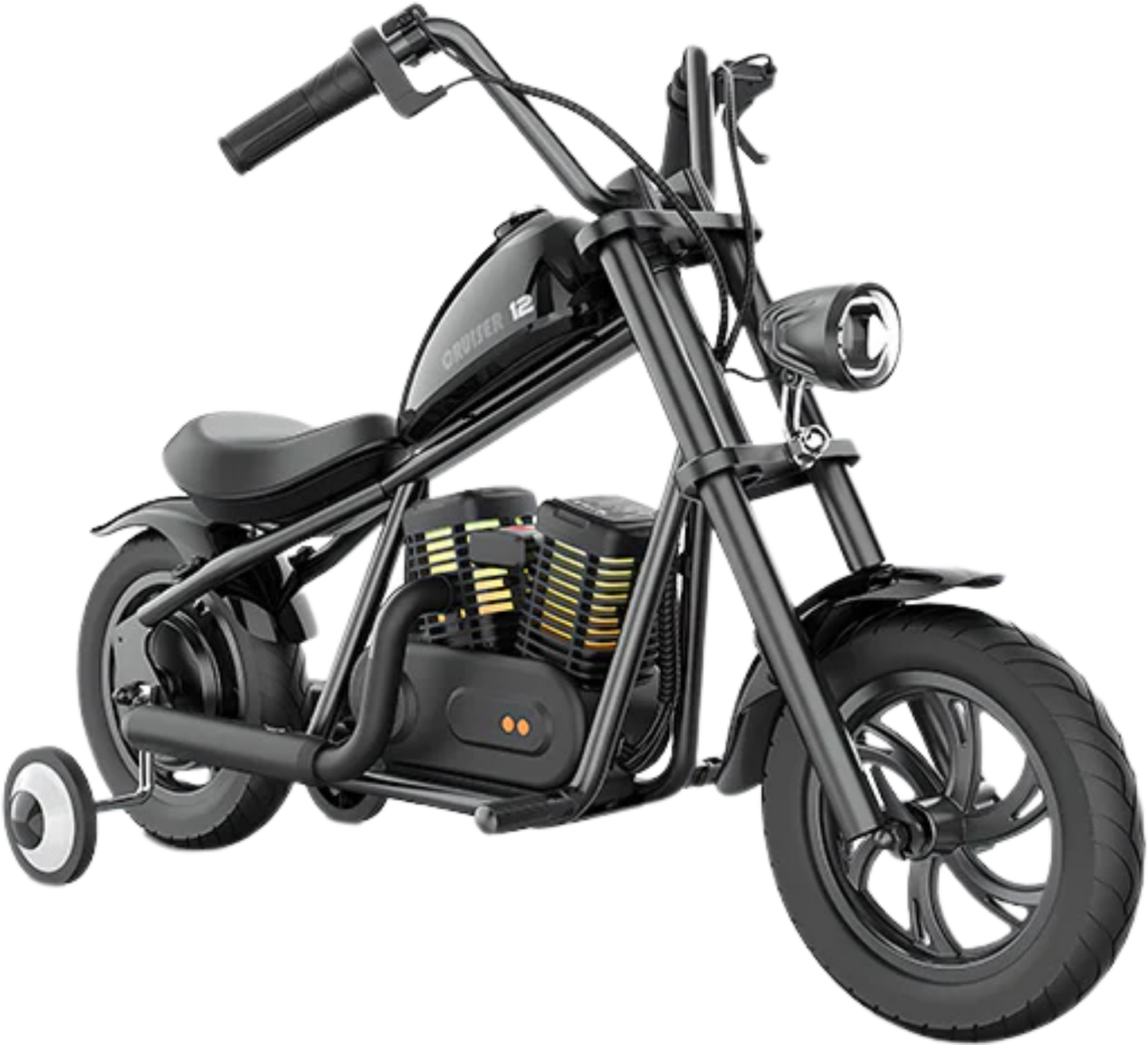 Hyper Gogo Cruiser 12 Plus Electric Kids Motorcycle Bluetooth Speaker 21.9V 160W 10 MPH 7.5 Miles - EL-MB03P-BLUE