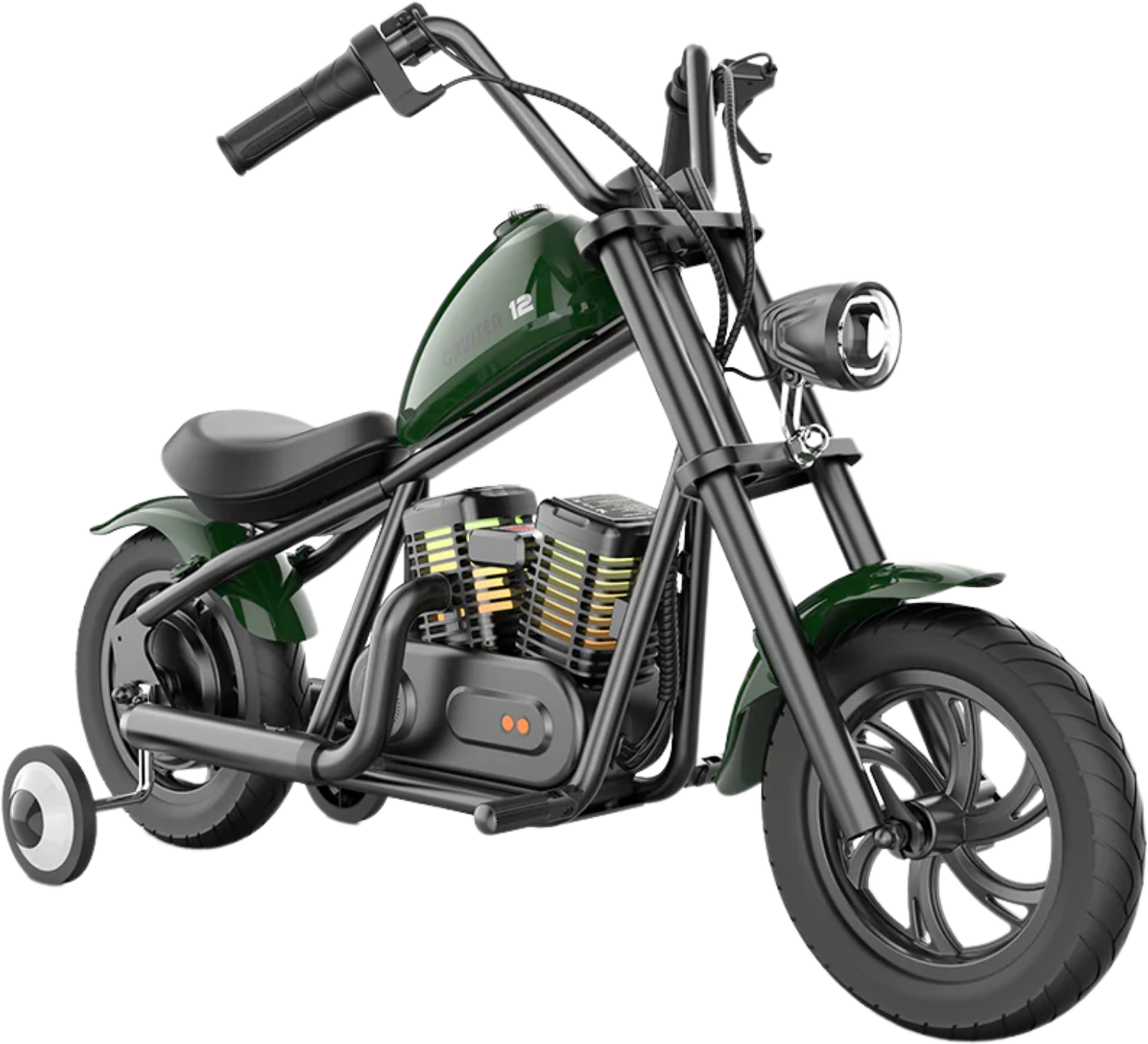 Hyper Gogo Cruiser 12 Plus Electric Kids Motorcycle Bluetooth Speaker 21.9V 160W 10 MPH 7.5 Miles - EL-MB03P-BLUE