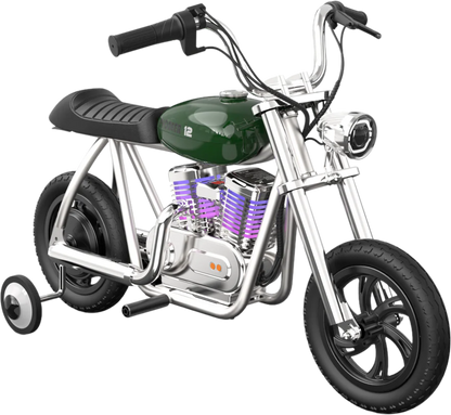 Hyper Gogo Pioneer 12 Plus Kids Electric Motorcycle, 21.9V 160W, 10 MPH - EL-MB05C-BLUE