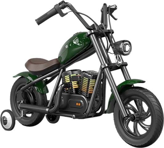 Hyper Gogo Cruiser 12 Plus Electric Kids Motorcycle Bluetooth Speaker 21.9V 160W 10 MPH 7.5 Miles EL-MB03P New - EL-MB03P-BLUE