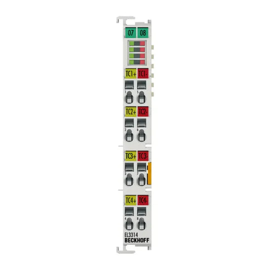 Beckhoff EtherCAT Terminal, 4-channel Analog Input, Temperature - EL3314