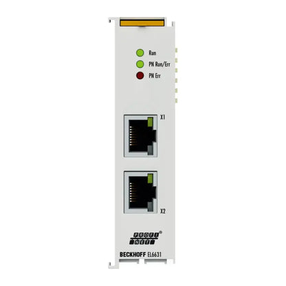 BECKHOFF EtherCAT Terminal, 2-port Communication Interface, PROFINET RT, Controller - EL6631