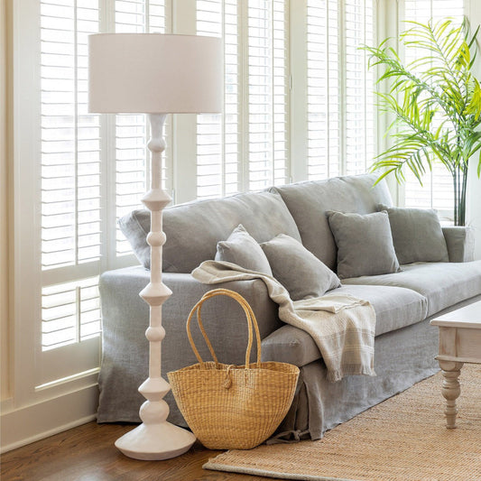 Park Hill Collection Coastal Cottage Douglas Floor Lamp -  ELF26018