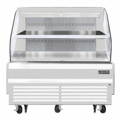 Everest Commercial 60" Horizontal Open Air Display Merchandiser EOMH-60-W-35-T