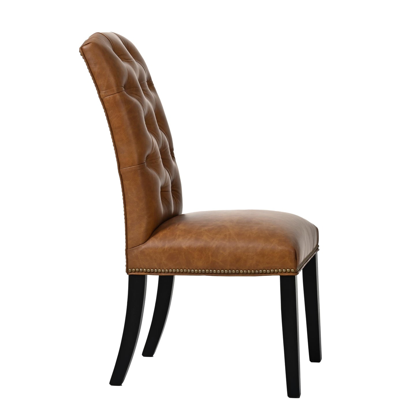 QW Amish Dalton Tufted Upholstered Side Chair - 258M-DAL-404-TUFTED(D)-SIDE-1/2SIDE BY SIDE,06 OLD GOLD,SO-FAB