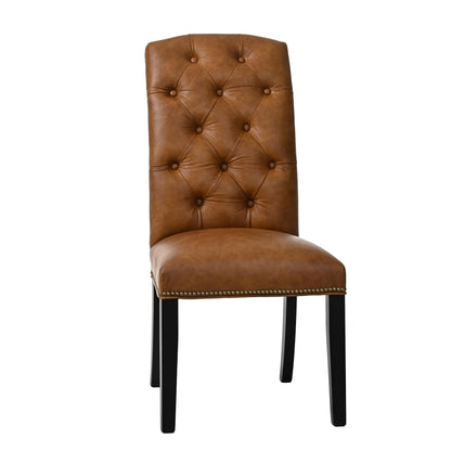 QW Amish Dalton Tufted Upholstered Side Chair - 258M-DAL-404-TUFTED(D)-SIDE-1/2SIDE BY SIDE,06 OLD GOLD,SO-FAB