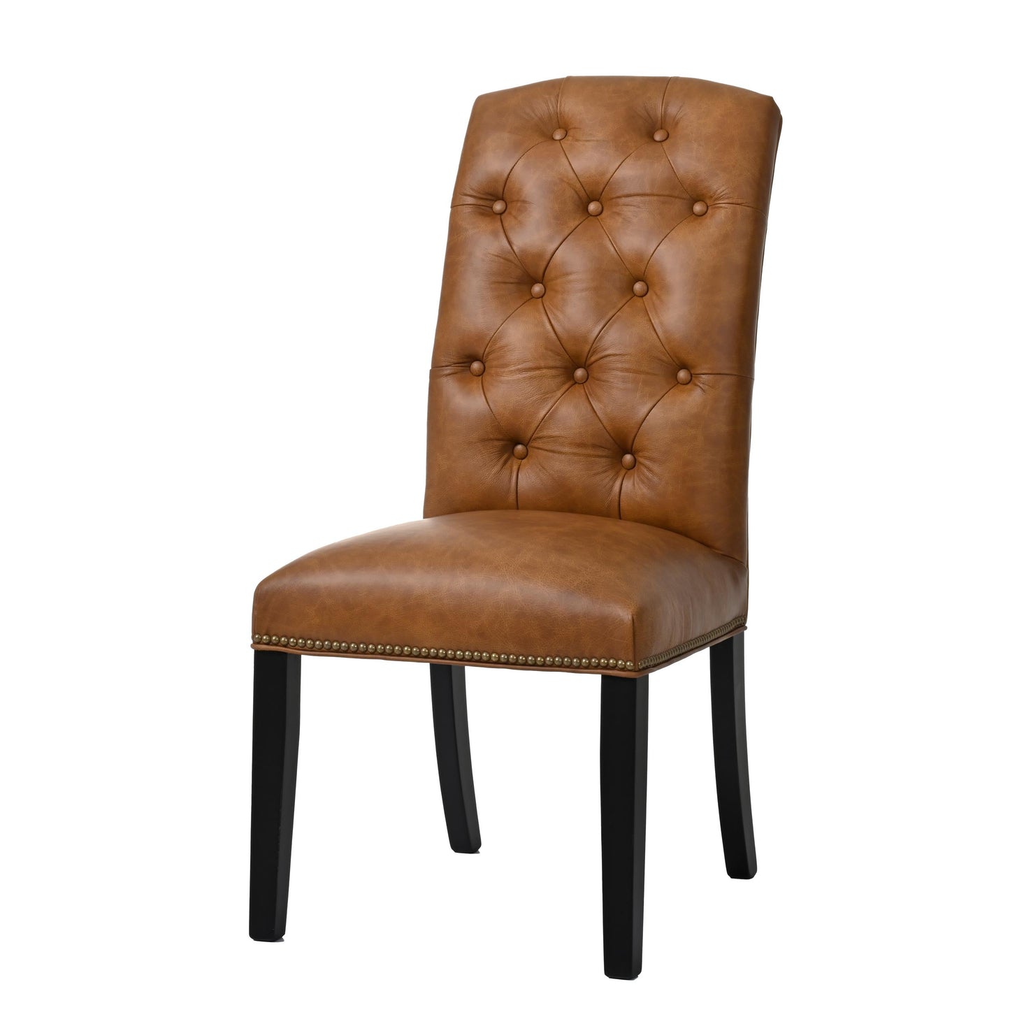 QW Amish Dalton Tufted Upholstered Side Chair - 258M-DAL-404-TUFTED(D)-SIDE-1/2SIDE BY SIDE,06 OLD GOLD,SO-FAB