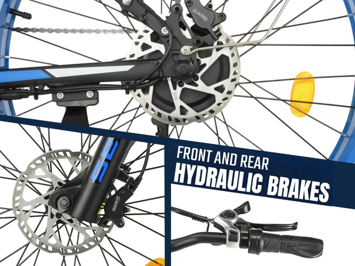 Senada Bikes 1000W 48V Archon Plus All-Terrain Off-Road Fat Tire Electric Bike - EB-SN-ARCHON-PLUS-BB