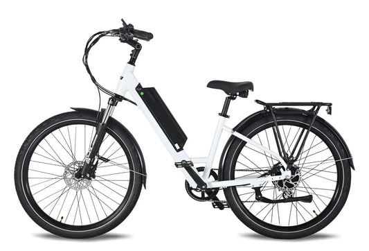 T4B 500W Victory Low Step Commuter Electric Bike - EB-VICTORY-WHT