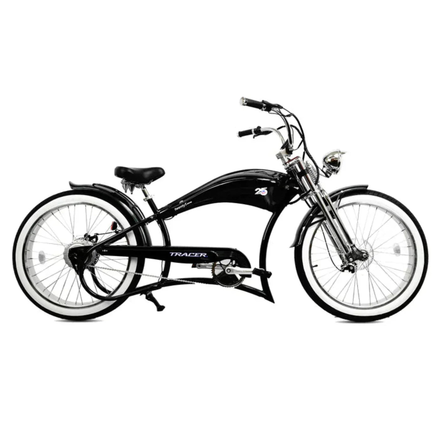 Tracer 500W 26" Twenty5 GTS Cruiser Electric Bike - MB-EB-TWENTY5-GTS-BK/ PLS